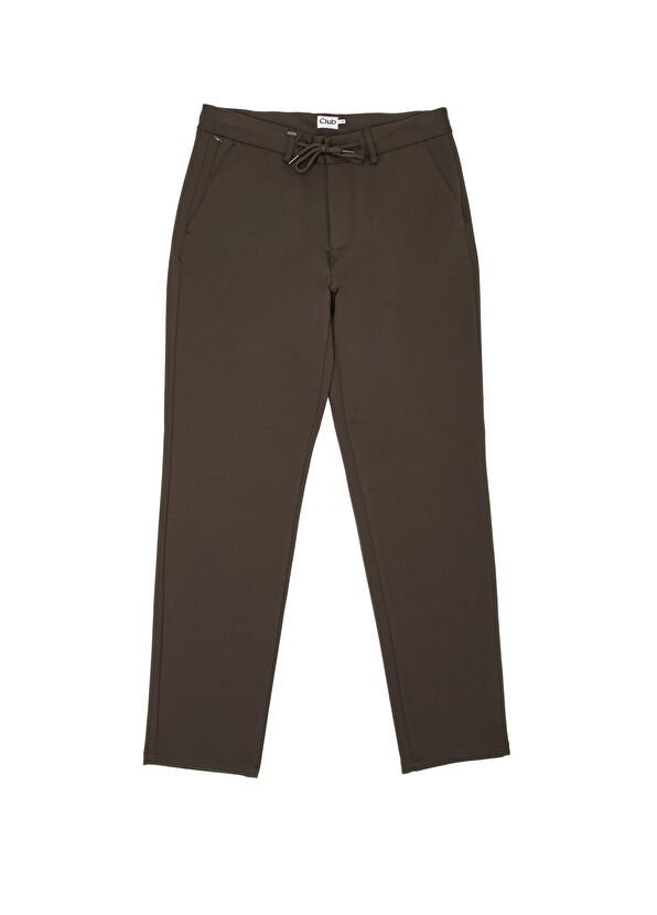 Beymen Club Khaki Slim-Fit Chino Casual Trousers - 4