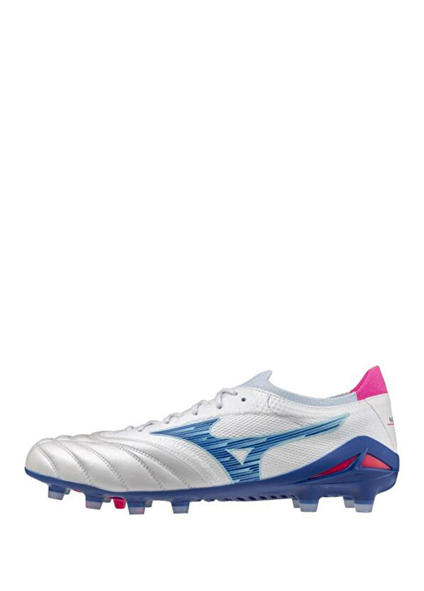 Mizuno Morelia Neo 4 Beta Elite Beyaz Mavi Erkek Krampon - 2