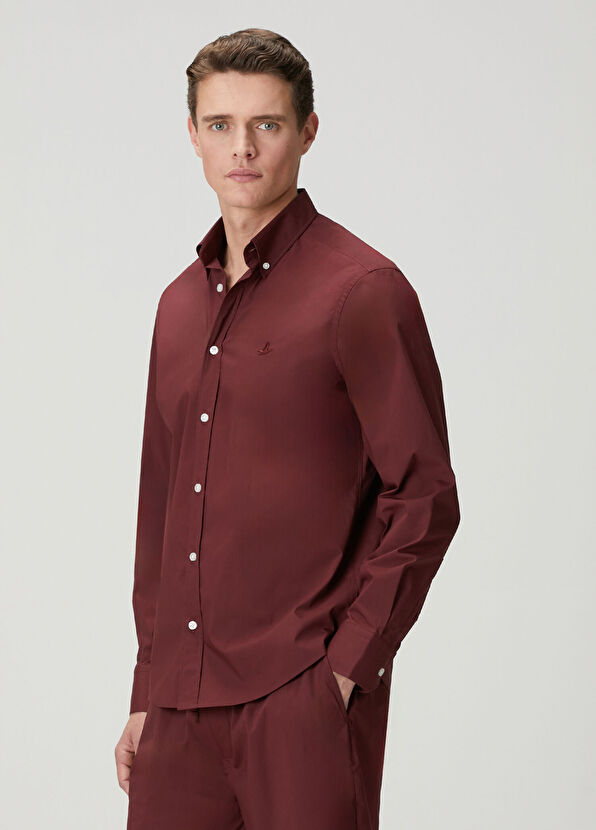 Beymen Club Cherry Oversize Fit Cotton Shirt - 4