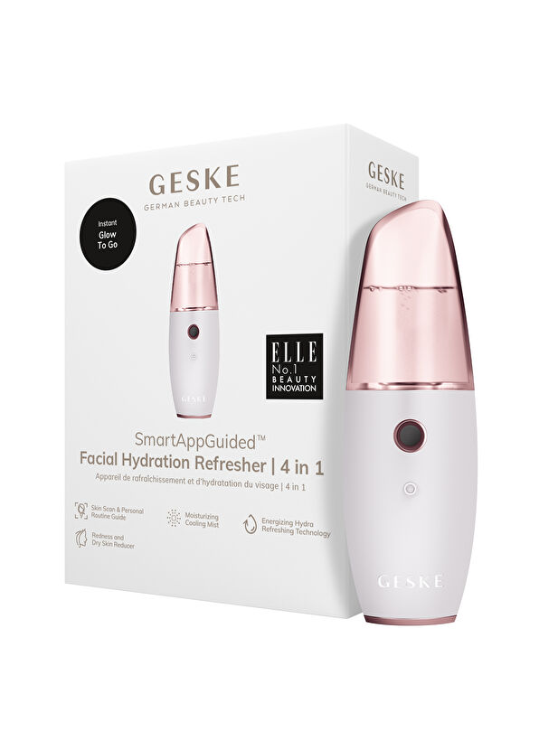 Geske Facial Hydration Refresher Beyaz 4'ü 1 Arada Yüz Nemlendirici Tazeleyici Cilt Bakım Cihazı - 2