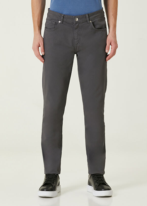 Beymen Club Slim Fit Grey Sport Pants - 2