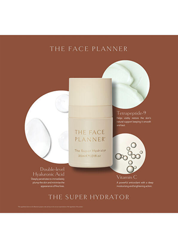 The Face Planner The Super Hydrator Nemlendirici Aydınlatıcı Cilt Serumu 30 ml - 2