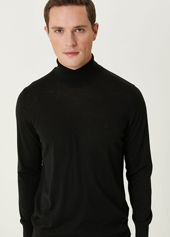 Beymen Club Siyah Yün Kazak - 2