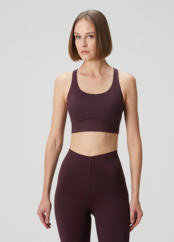lululemon Energy Longline Black Sports Bra Evolve - 1