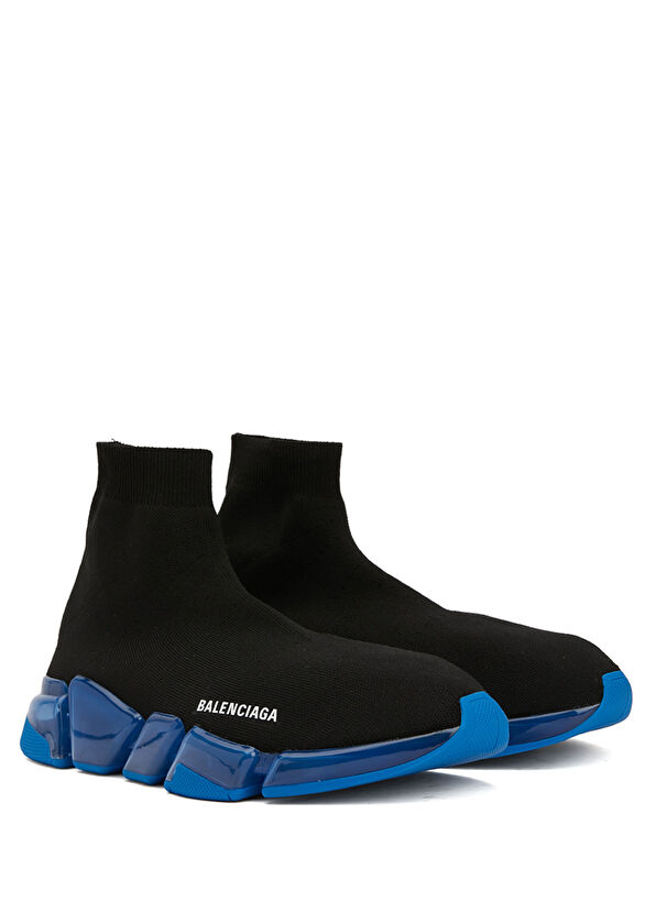 Balenciaga Speed Mavi Siyah Erkek Sneaker - 2