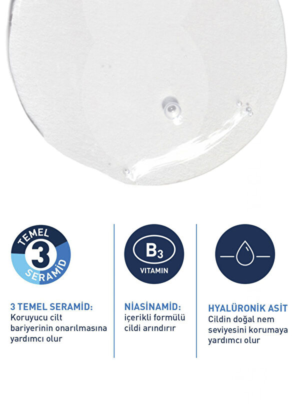 CeraVe Köpüren Arındırıcı Yüz Temizleyici 236 ml - 3