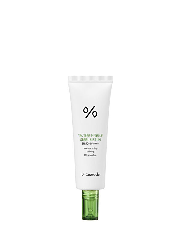 Dr. Ceuracle Tea Tree Purifine Green Up Sun SPF 50+ PA++++ Toning UV Sunscreen 50 ml - 1