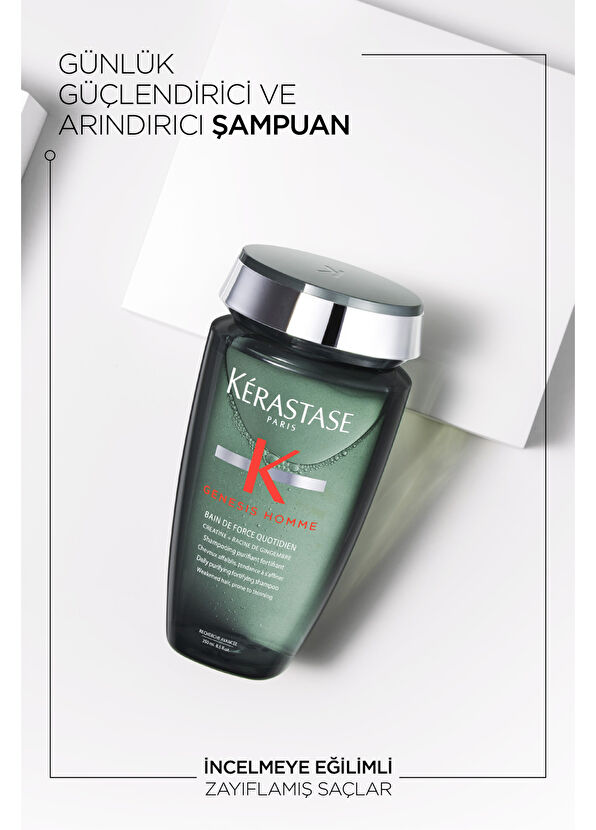 Kerastase Genesis Homme Daily Strength Bath Shampoo 250 ml - 2