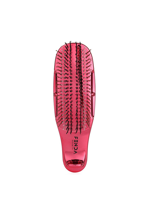 FENDA Professional 4-Pin Compact Pink Hair Brush - 2