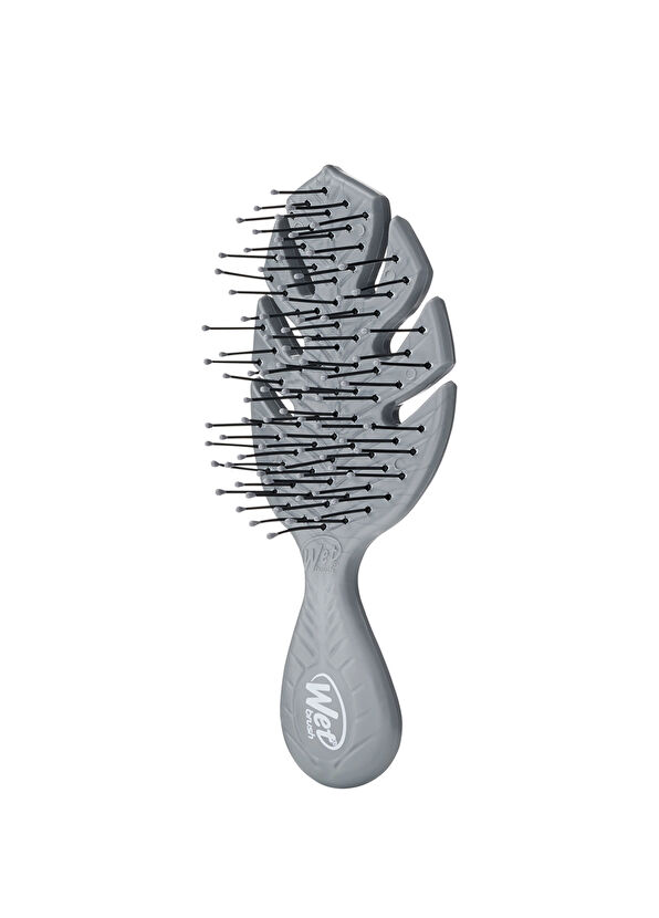 Wet Brush Go Green Mini Detangler Gri Dolaşık Açıcı Saç Fırçası  - 3
