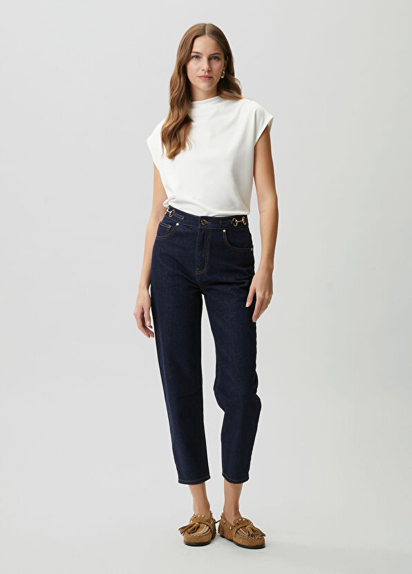 Beymen Club Kırık Beyaz Drape Detaylı T-shirt - 3