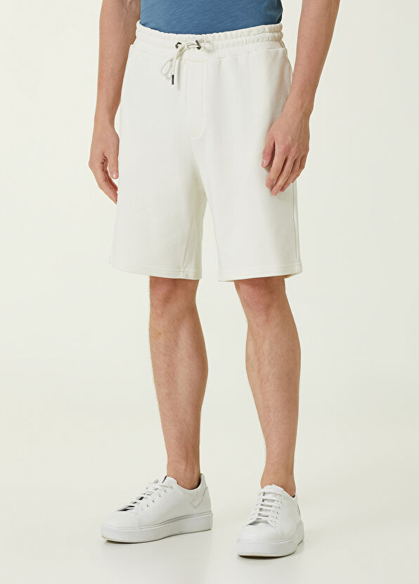 Beymen Club Ekru Jersey Şort - 2