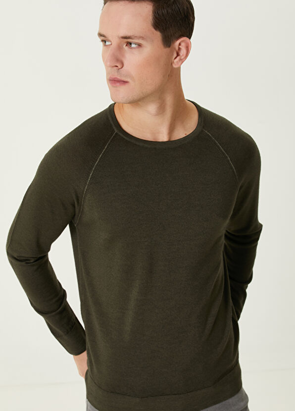 Beymen Club Haki Yün Kazak - 2