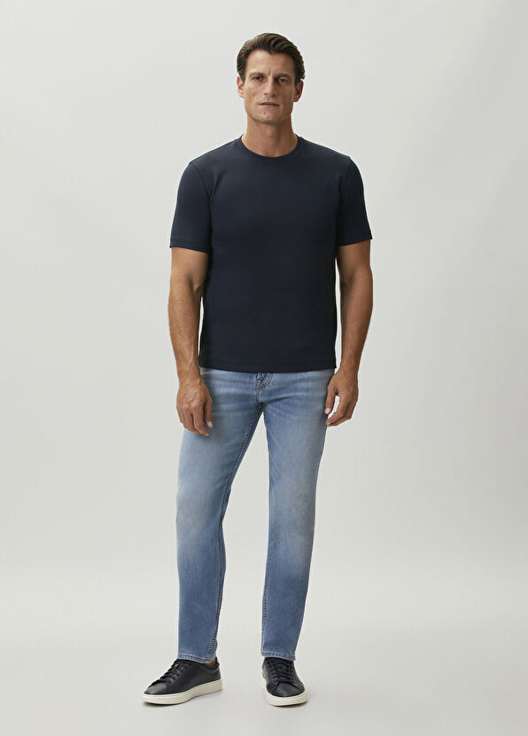 7 For All Mankind Slimmy Light Blue Jeans - 1