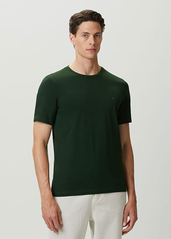 Beymen Club Yeşil Basic T-shirt - 2