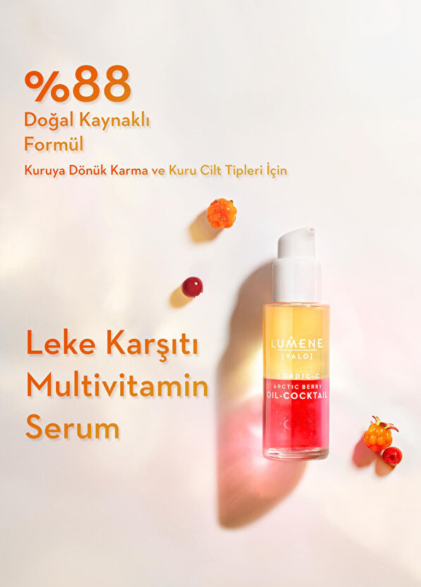 Lumene Arctic Berry Leke Karşıtı Multivitamin Kokteyli 30 ml - 2