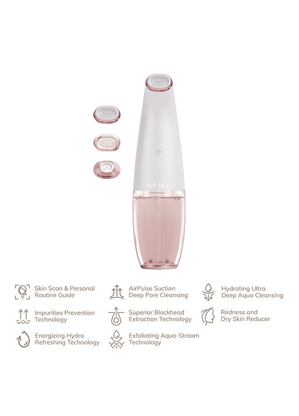 Geske SKE Aqua-Stream 8 In 1 Facial Cleansing Device - 3