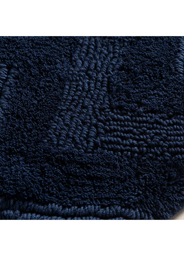 Chakra Delmar Bathroom Rug 60x100 cm Marine Blue - 4