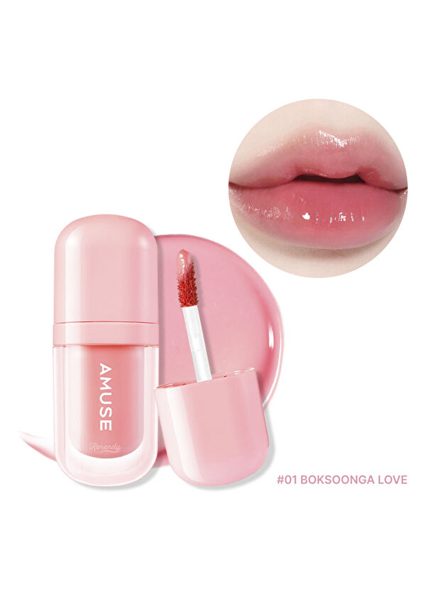 Amuse Bebe Meyve Özlü Dolgunlaştırıcı ve Besleyici Yağlı Tint Ruj 3,8 gr - 2