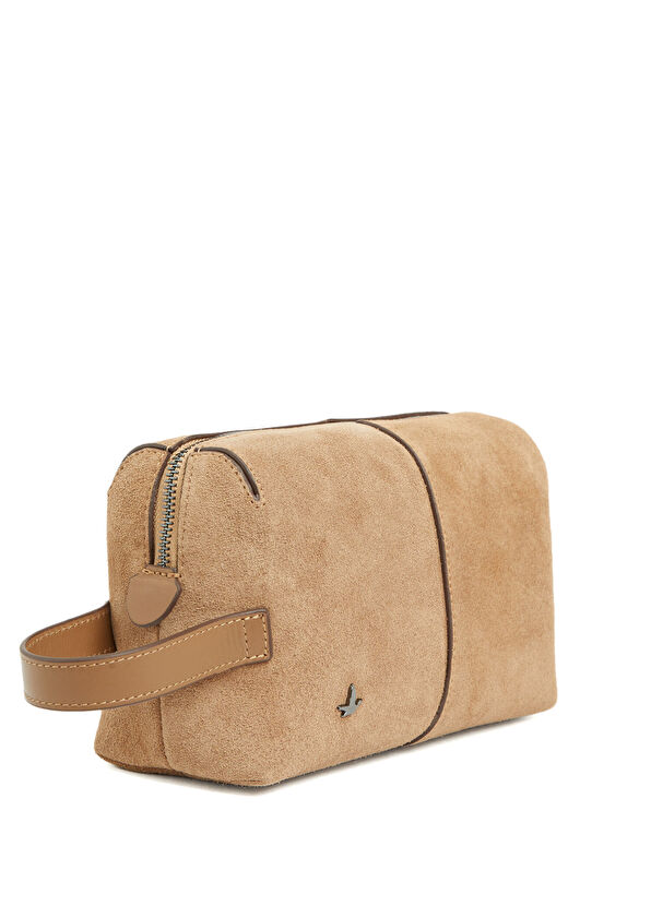 Beymen Club Mink Suede Shaving Bag - 2