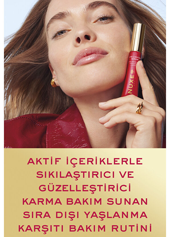 Nuxe Merveillance Lift Aydınlatıcı Göz Çevresi Serumu 12 ml + Göz Çevresi Masaj Aleti  - 4