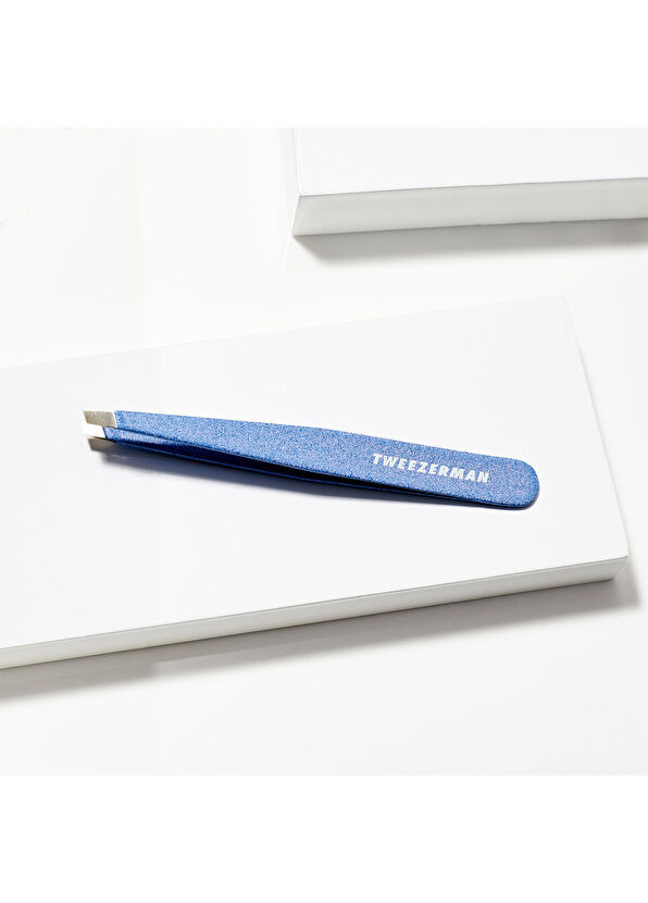 Tweezerman Slant Tweezer Granite Sky Blue Tweezers - 3
