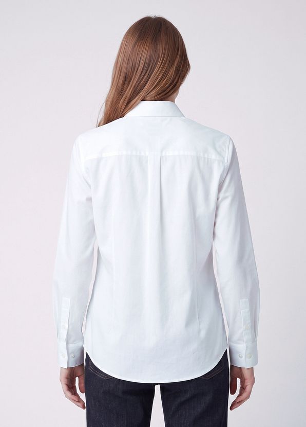 Beymen Club Slim Fit Non-Iron Off White Shirt - 4