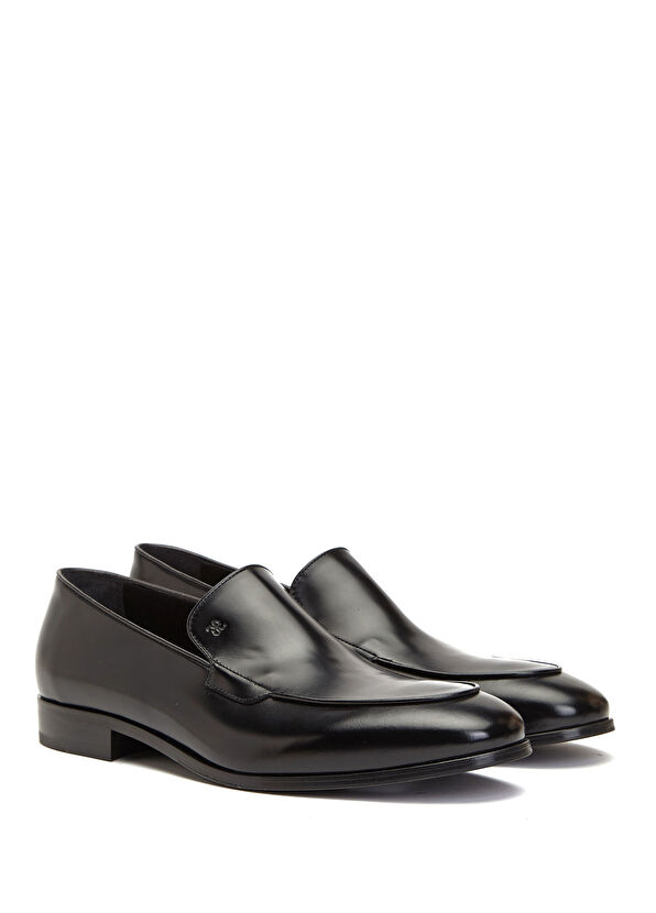 Fabi Black Men's Leather Tuxedo Shoes - 2