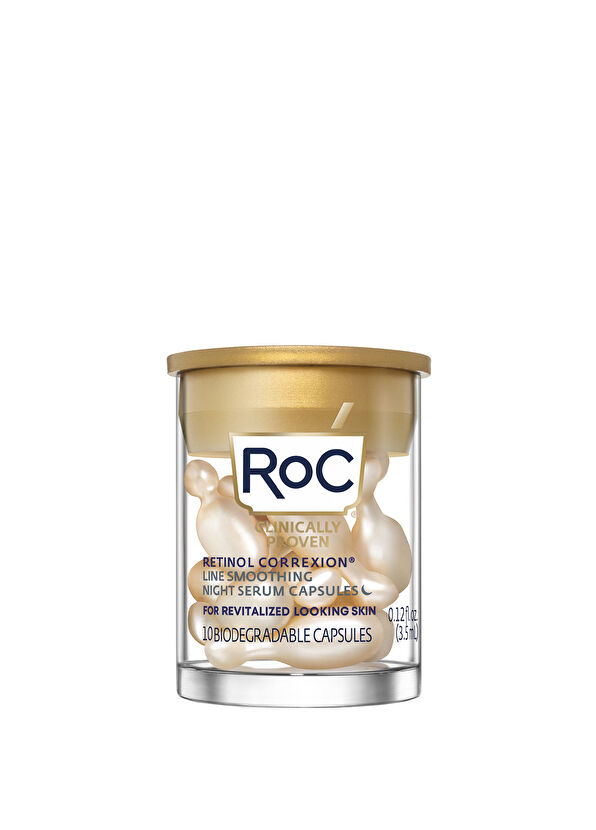 Roc Retinol Correxion Line Smoothing Night Serum Retinol Anti-Wrinkle Night Care Capsule Serum 10 Pieces - 2