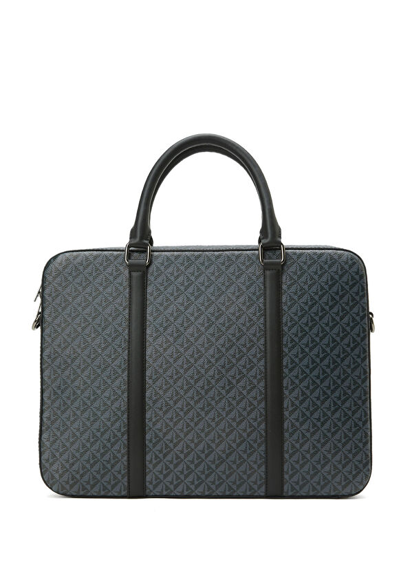 Beymen Club Monogram Black Laptop Bag - 3
