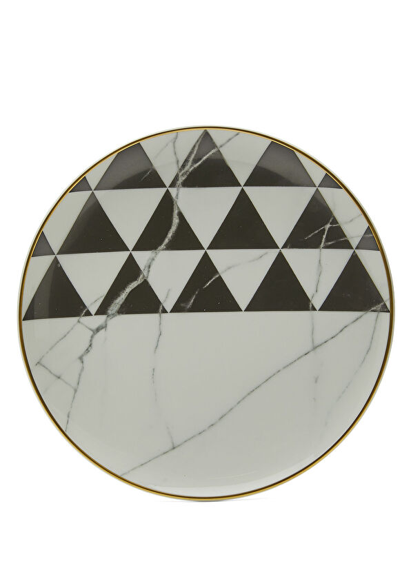 Vista Alegre Atlantis Carrara Patterned Porcelain Plate - 1