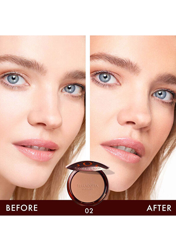 Guerlain Terracotta Origrinal Compact Pudra 02 - 3