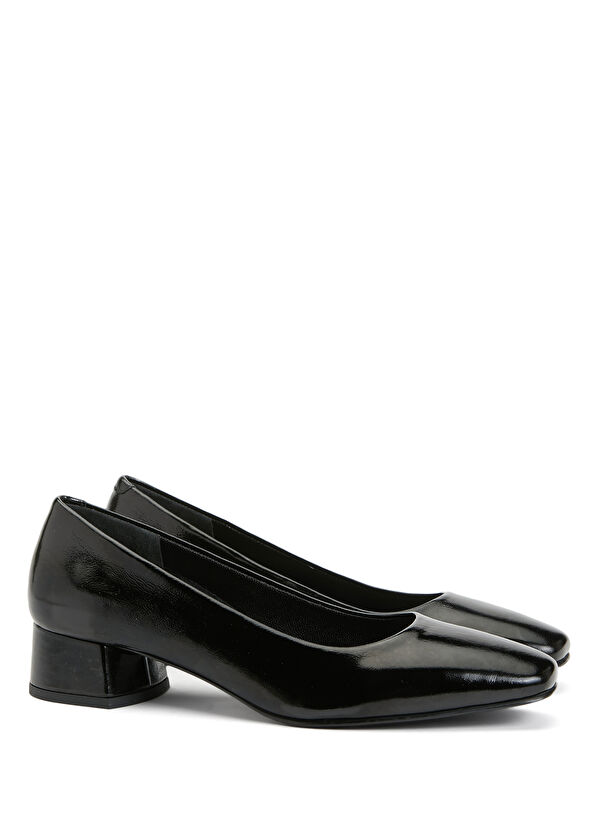 Beymen Club Black Women's Leather Ballet Flats - 2
