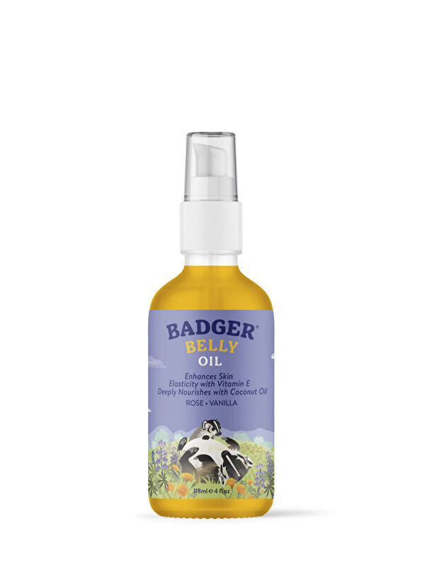 Badger Belly Oil Karın Bölgesi Nemlendirici Yağ Çatlak Kremi 118 ml - 3