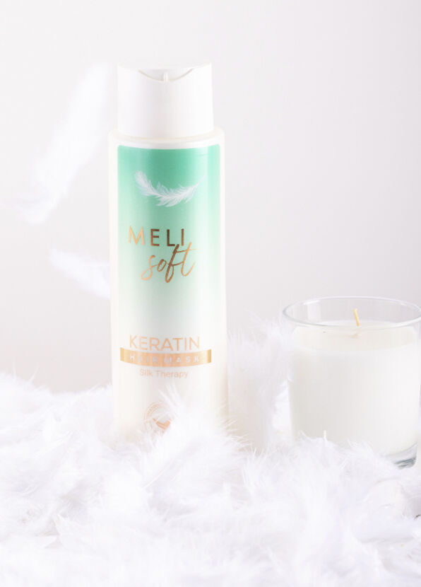 Melisoft Keratin Hair Mask Yıpranmış Saçlar İçin Onarıcı & Nemlendirici Saç Maskesi 400 ml - 2