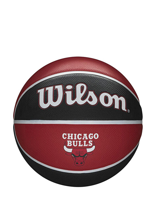 Wilson WTB1300XBCHI NBA Team Tribute Chicago Bulls No 7 Basketball Ball - 1