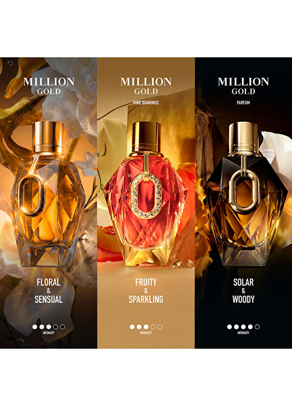 Rabanne Million Gold For Her Parfum 90Ml Refill - 4