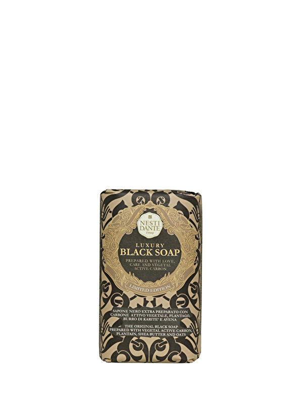 Nesti Dante Luxury Black Intensive Care Vegan Care Bar Soap 250 g - 1