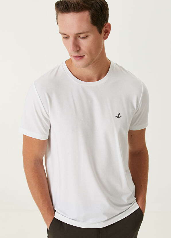 Beyaz Logolu T-shirt Beymen Club Beyaz Logolu T-shirt - 2