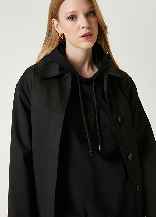 Beymen Club Black Overcoat - 2