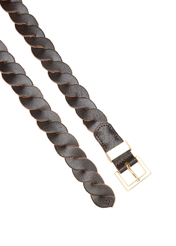 Beymen Club Kahverengi Kadın Deri Kemer - 2