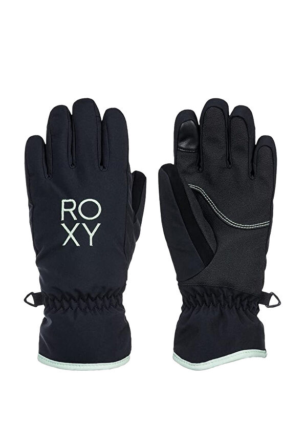 Roxy Freshfield Siyah Kız Çocuk Kayak Eldiveni - 1