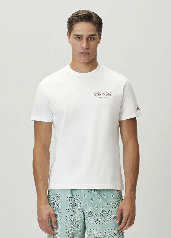 MC2 (Saint Barth) Portland Çok Renkli Logolu Grafik Baskılı T-shirt - 1