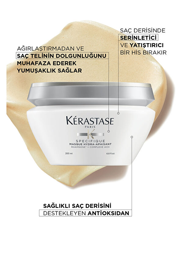 Kerastase Specifique Masque Hydra-Apaisant Yapılandırıcı Krem Jel Maskesi 200 ml - 2