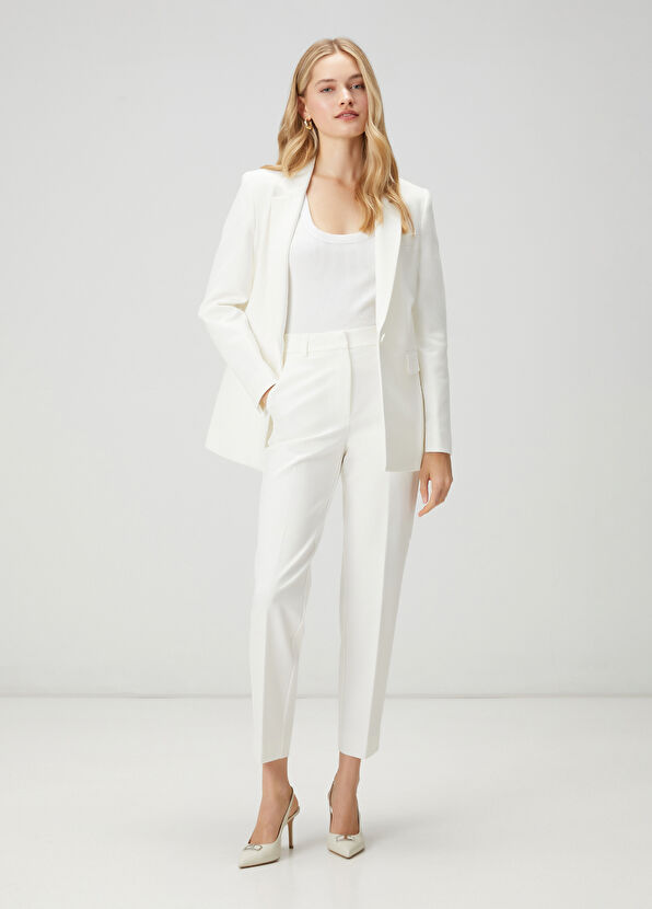Beymen Club Off-White Pants - 1