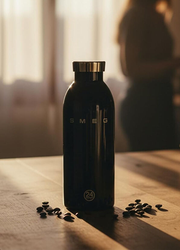 Clima Bottle Siyah Çelik Termos 500 ml - Görsel 3