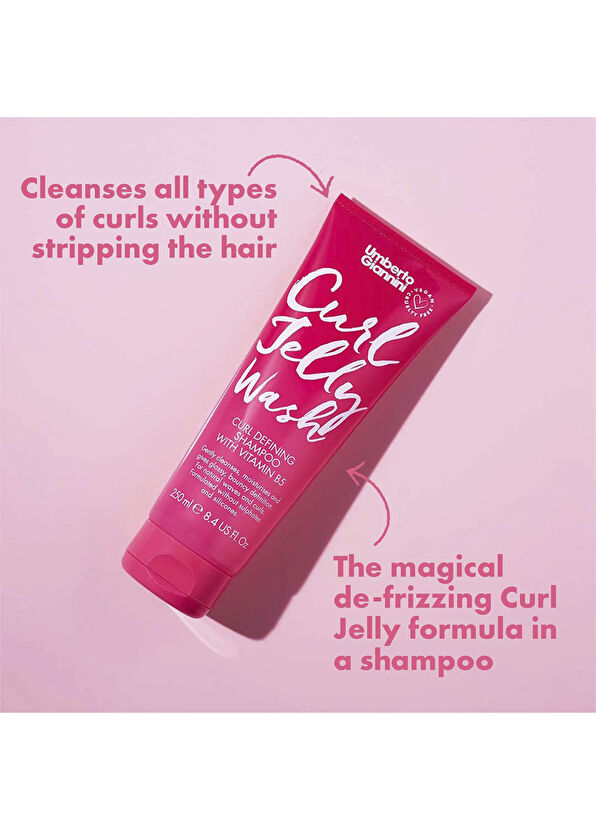 Umberto Giannini Curl Jelly Bukle Belirginleştirici Şampuan ve Saç Kremi 2'li Saç Bakım Seti - 3