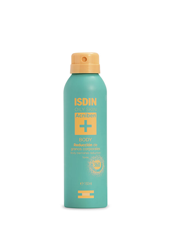 Isdin Acniben Body Spray Yağlı ve Akneye Eğilimli Ciltler İçin Vücut Spreyi 150 ml - 1