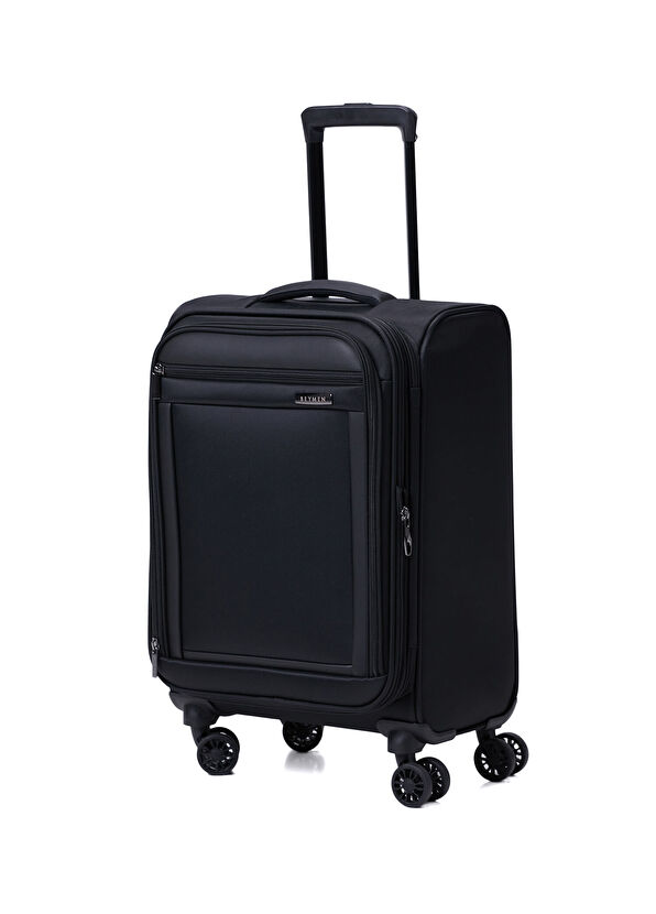 Siyah Kabin Boy Valiz - Görsel 6