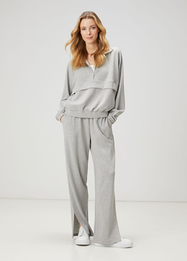 Beymen Club Gri Melanj Eşofman Altı - 1